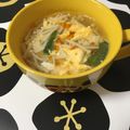 puniＫ's cooksnap of when they made 簡単♡えのき茸のサンラータン風スープ.