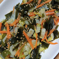 ナーちゃん's cooksnap of when they made 白菜とわかめのさっぱり和え.