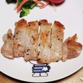 和☆2049's cooksnap of when they made シンプル☆豚ロース肉の塩焼き.