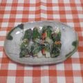 パンダさんでーす。's cooksnap of when they made かにかまと長芋の３色揚げ.