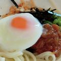 うさぎのおかし's cooksnap of when they made なめ茸うどん～温玉ぶっかけ.