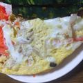 クック00Q0QZ☆'s cooksnap of when they made 生地も生クリームもいらない簡単キッシュ.