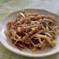 まなポコ's cooksnap of when they made 大根としらたきの醤油バター炒め.