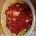 クックFA13P8☆'s cooksnap of when they made ケチャップで！キャベツ納豆卵丼.