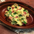 こつゆ514's cooksnap of when they made ソーセージとじゃがいものWチーズ焼き.