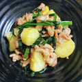 yukarin222's cooksnap of when they made 豚じゃがとほうれん草の甘酢炒め♫.