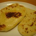 音まま's cooksnap of when they made カレーのお供に♪おうちで簡単！◆ナン◆.