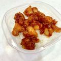 Papiko＊'s cooksnap of when they made お弁当に♬簡単♥️唐揚げ丼＊特製タレ.