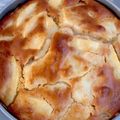 Blue's cooksnap of when they made 簡単！ホットケーキミックスでりんごケーキ.