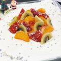 なぎさ107☆'s cooksnap of when they made フルーツスコップケーキ♪Xmasに☆彡.