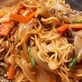 みふぃw's cooksnap of when they made コストコのプルコギビーフで「焼きそば」.