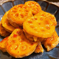 t0mt0mt0m's cooksnap of when they made 簡単♫れんこんで つくねはさみ焼き.