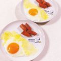 みぽぽ37's cooksnap of when they made 黄身鮮やか!カリカリチーズの目玉焼き.