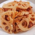 みき☆ハチ's cooksnap of when they made おうち居酒屋★蓮根のシャキシャキペペロン.