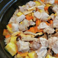 まい56's cooksnap of when they made 鶏と油揚げとさつま芋の炊き込みご飯.