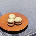 おにぎり♪♪'s cooksnap of when they made 卵白量り不要・゜*節約米粉マカロン*゜・.