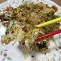 父なる川's cooksnap of when they made オートミールでふわっふわお好み焼き.