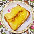 にきけん's cooksnap of when they made ココナッツオイルで☆パイナップルトースト.