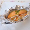 スタイリッシュママ's cooksnap of when they made 鮭の西京漬け(粕漬けでも)ホイル焼き　.