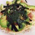 main73's cooksnap of when they made ５分でランチ☆カフェ風アボカド丼.