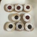 しほまる♬'s cooksnap of when they made Xmas ⁂リンツァークッキー.