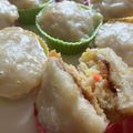 papikun's cooksnap of when they made 甘くない★コロッケ蒸しパン.