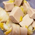 9689sora's cooksnap of when they made 白菜と高野豆腐の煮浸し.