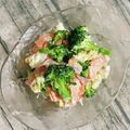 yukarin222's cooksnap of when they made ブロッコリーと玉子のサラダ.