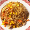 みまゆ's cooksnap of when they made ツナと春雨のカレー炒め.