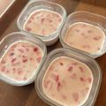 mty☆'s cooksnap of when they made レンジで簡単♥いちごミルクプリン♥.