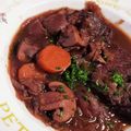 ひなとママちゃん's cooksnap of when they made ブルゴーニュ風♪牛肉の赤ワイン煮込み.