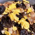 さちごん's cooksnap of when they made 夏バテ予防にも！キクラゲと豚肉の卵炒め.