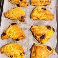 プチシュ's cooksnap of when they made チョコたっぷりチョコスコーン　HM.