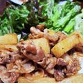 Ueda_ke's cooksnap of when they made うなぎのたれで♪豚肉と山芋のスタミナ焼き.
