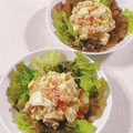 みぽぽ37's cooksnap of when they made 残り物 救済！肉じゃが とゆで卵のサラダ.