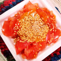 めぐ＊ぴぃ's cooksnap of when they made 納豆とトマトのサラダ風.
