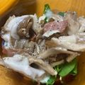 love385's cooksnap of when they made ♡ベーコンと舞茸のホットサラダ♡.