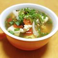 ドルフィンサーモン's cooksnap of when they made 豆腐とトマトの卵入り中華スープ●生姜風味.