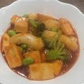 Yokchina's cooksnap of when they made 韓国のトッポッキの作り方.