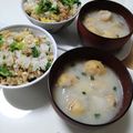 よちりん's cooksnap of when they made 簡単！新玉ねぎとがんものお味噌汁.