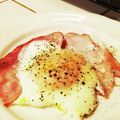 ダッフィーニーうに's cooksnap of when they made レンジで☆とろ～り★ベーコンエッグ.