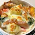楽食いちばん's cooksnap of when they made ほくほく♪温野菜のチーズ焼き.