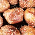 ☆オレンジバード☆'s cooksnap of when they made きれいに巻ける♪肉巻きおにぎり♪.