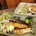 ダッフィーニーうに's cooksnap of when they made 甘塩鮭と玉ねぎのバタポン〜レンジで.