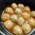 ひんべえ's cooksnap of when they made 鶏団子のケチャップあんかけ.