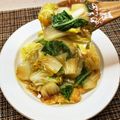horseland's cooksnap of when they made 白菜が旨い！あんかけ焼きそば！.