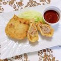 コムギ大好き's cooksnap of when they made 簡単手軽にフライ風【油揚げメンチ】.