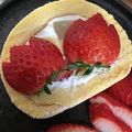 葉月優希's cooksnap of when they made 苺のチューリップ♡フルーツ♡.