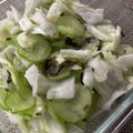 クック0XCLKI☆'s cooksnap of when they made 塩昆布ときゅうり大根キャベツの浅漬け☆.