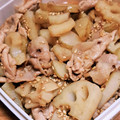 ☆まりもキッチン☆'s cooksnap of when they made 簡単！豚バラとれんこんの甘辛炒め.